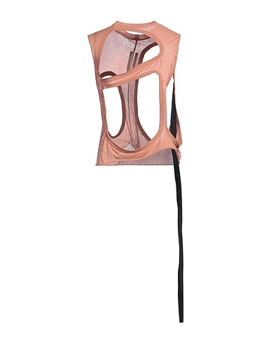 DRKSHDW by RICK OWENS Vest Antique rose 100% Cotton