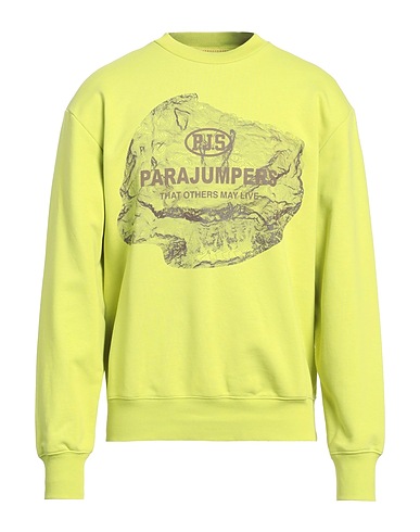 PARAJUMPERS Sweatshirt Limettengrün 85% Baumwolle, 15% Polyester