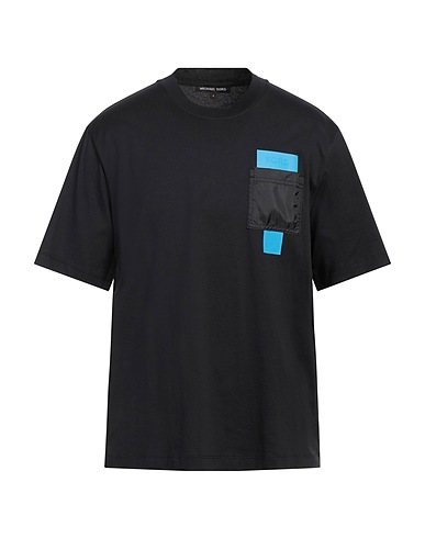 MICHAEL KORS MENS T-shirt Black 100% Cotton