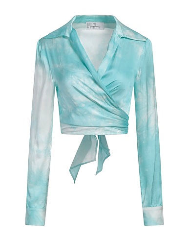 GIUSEPPE DI MORABITO Top Turquoise 100% Viscose