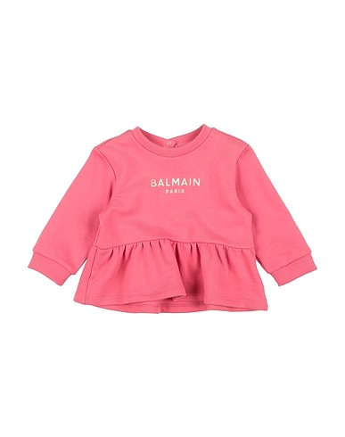 BALMAIN Sweatshirt Pink 100% Cotton, Elastane