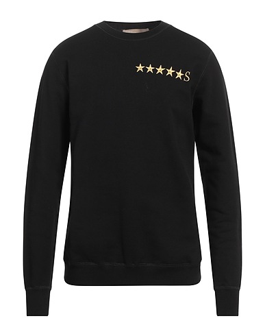 FIVESTARS Sweatshirt Black 100% Cotton