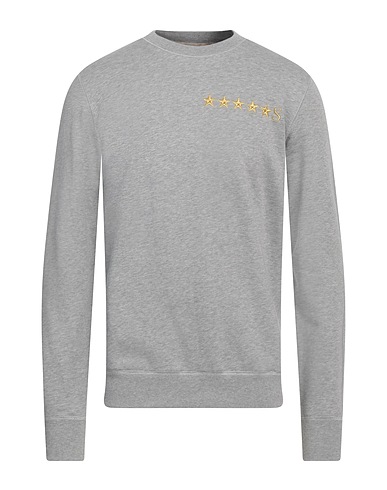 FIVESTARS Felpa Grigio 100% Cotone