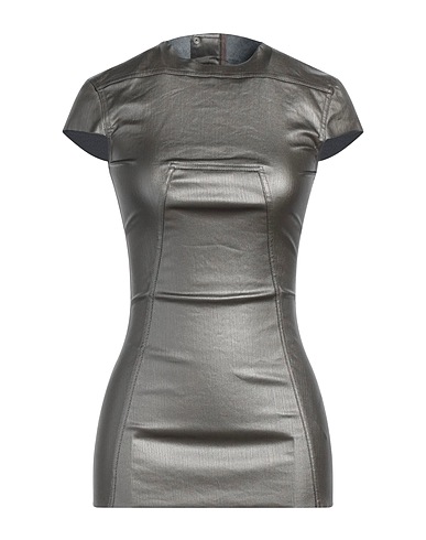 RICK OWENS Top Piombo 91% Cotone, 6% Elastomultiestere, 3% Gomma