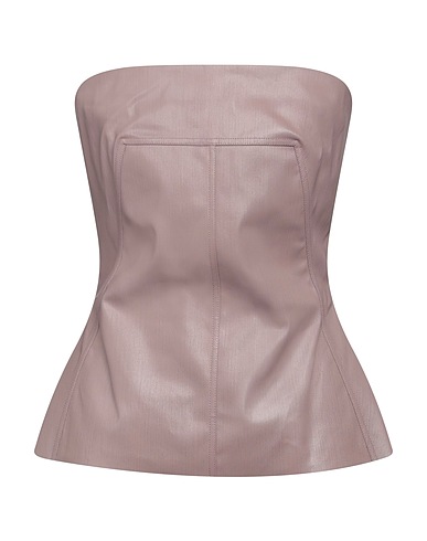 RICK OWENS Top Antique rose 91% Cotton, 6% Elastomultiester, 3% Rubber
