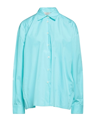 LANEUS Chemises et chemisiers de couleur unie 97% Coton, 3% Élasthanne