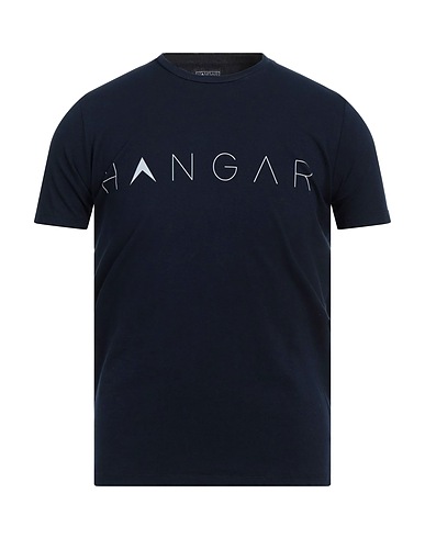 HANGAR T-shirt Blu notte 96% Cotone, 4% Elastan