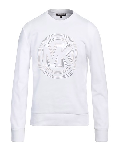 MICHAEL KORS MENS Sweatshirt Weiß 75% Baumwolle, 25% Polyester