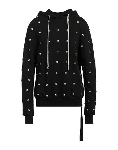 DRKSHDW by RICK OWENS Hoodie Schwarz 100% Baumwolle