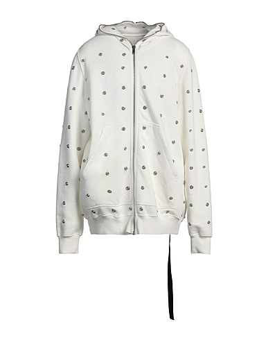 DRKSHDW by RICK OWENS Hooded sweatshirt White 100% Cotton