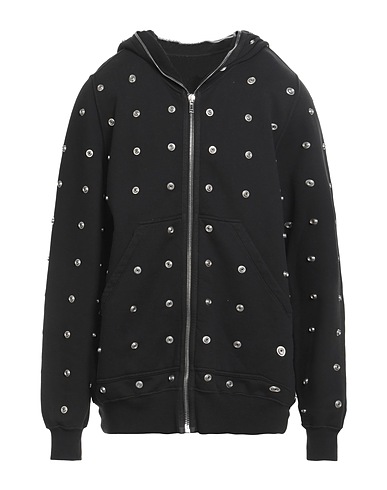 DRKSHDW by RICK OWENS Hoodie Schwarz 100% Baumwolle