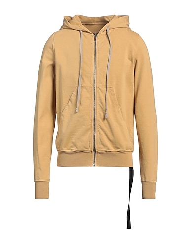 DRKSHDW by RICK OWENS Hooded sweatshirt Mustard 100% Cotton