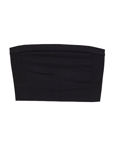 RICK OWENS Top Black 95% Polyamide, 5% Elastane