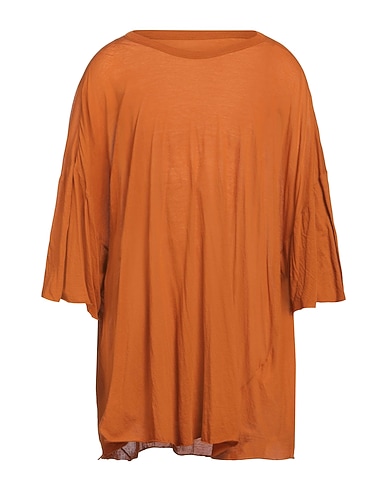 RICK OWENS T-shirt Rust 100% Cotton