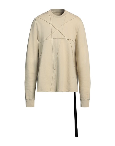 DRKSHDW by RICK OWENS Felpa Avorio 100% Cotone
