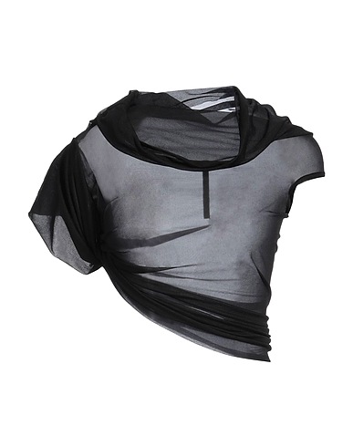 RICK OWENS Top Black 100% Polyester