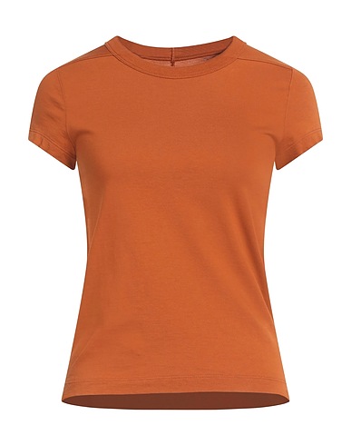 RICK OWENS T-shirt Arancione 100% Cotone