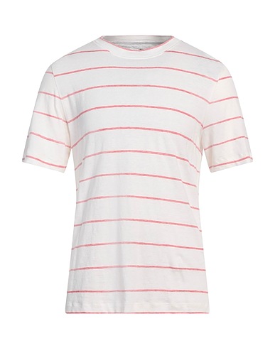 BRUNELLO CUCINELLI T-shirt Off white 70% Linen, 30% Cotton