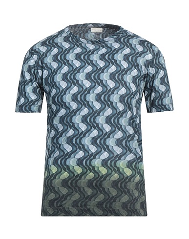 DRIES VAN NOTEN T-shirt Blu navy 100% Cotone