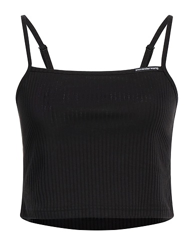 ALEXANDERWANG.T Top Black 100% Cotton