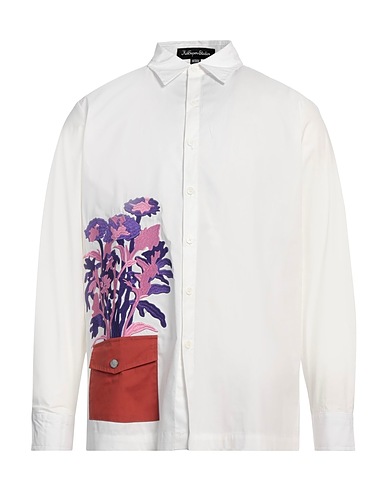 KIDSUPER STUDIOS Shirts White 100% Cotton