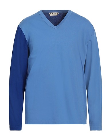 MARNI T-shirt Pastel blue 100% Cotton