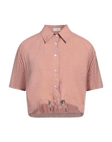 BRUNELLO CUCINELLI Chemises 100% Coton, Laiton