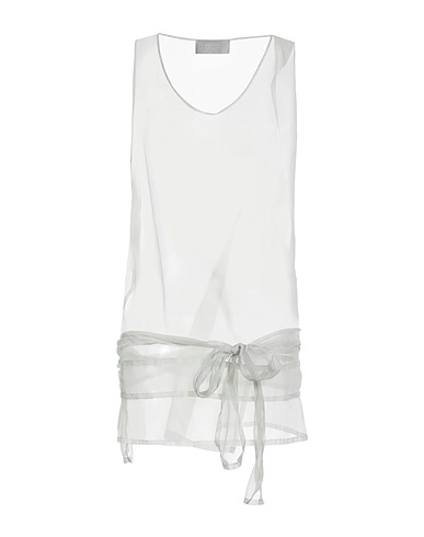 DIOR Top Off white 100% Seta