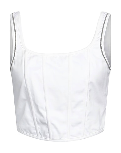 BRUNELLO CUCINELLI Bustier 65% Coton, 29% Polyamide, 6% Élasthanne, Laiton