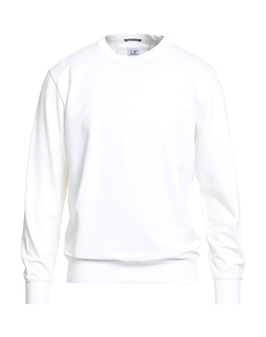 C.P. COMPANY Sweatshirt White 95% Cotton, 5% Elastane