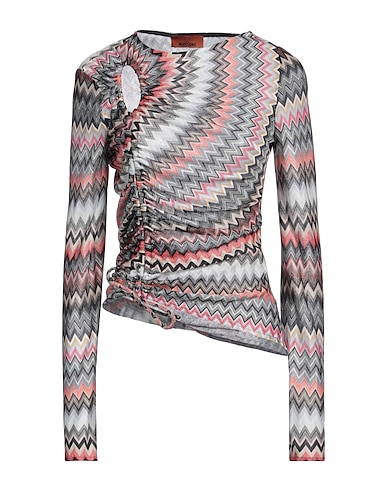 MISSONI Top Midnight blue 60% Cotton, 40% Viscose
