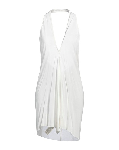 RICK OWENS Top White 88% Viscose, 12% Silk