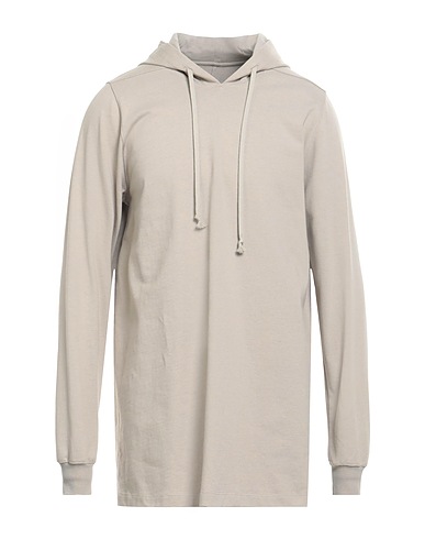 RICK OWENS Felpa Tortora 100% Cotone