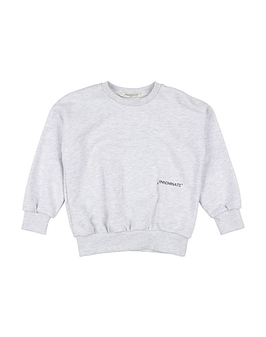 HINNOMINATE Felpa Grigio chiaro 100% Cotone