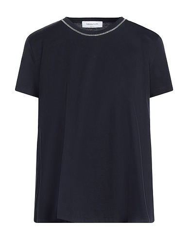FABIANA FILIPPI T-shirt Blu notte 100% Cotone, Ecobrass