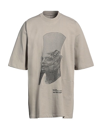 RICK OWENS T-shirt Sand 100% Cotton