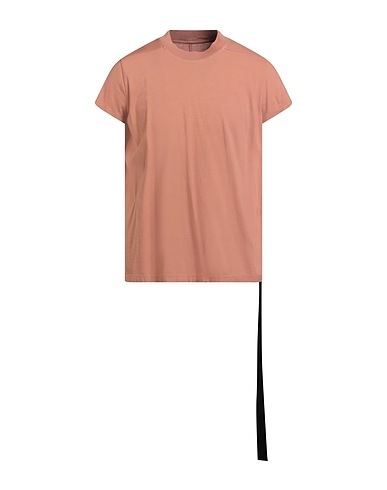 DRKSHDW by RICK OWENS Basic T-shirt Antique rose 100% Cotton