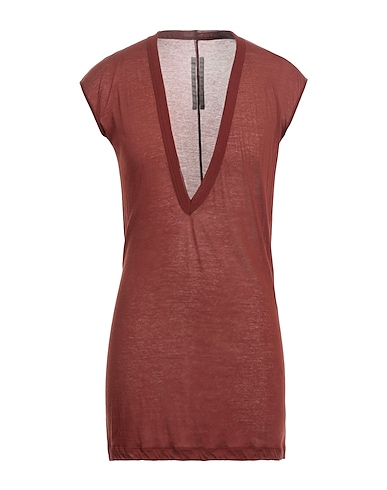 RICK OWENS T-shirt Chocolate brown 100% Cotton