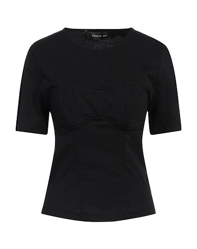 FEDERICA TOSI T-shirt Black 100% Cotton