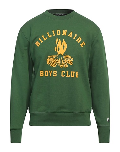 BILLIONAIRE BOYS CLUB Sweatshirt Green 100% Cotton