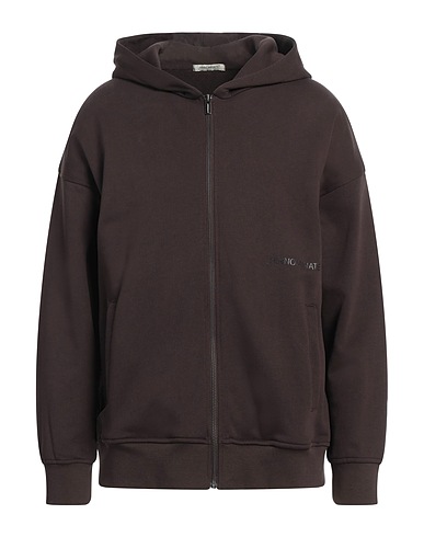 HINNOMINATE Felpa Testa di moro 100% Cotone, Elastan