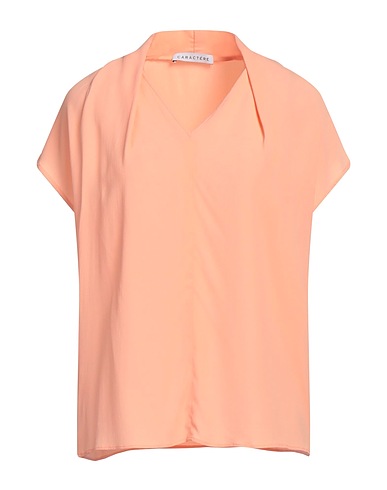 CARACTÈRE Top Salmon pink 68% Acetate, 32% Silk