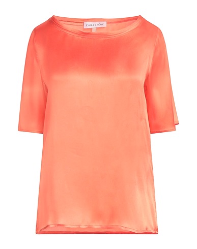 CARACTÈRE Top ÈSSENTIAL Orange 75% Acetate, 25% Silk