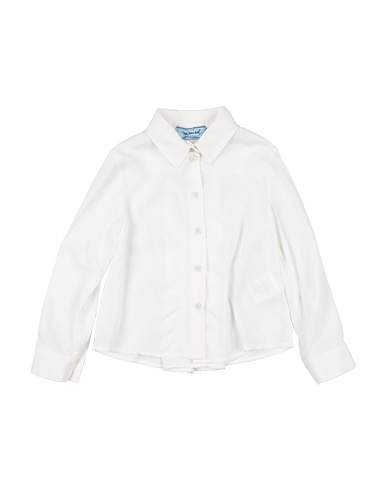 MIMISOL Chemises et chemisiers de couleur unie Ivoire 100% Viscose