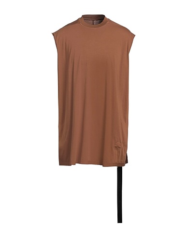 DRKSHDW by RICK OWENS Oversize-T-Shirt Khaki 100% Cotton