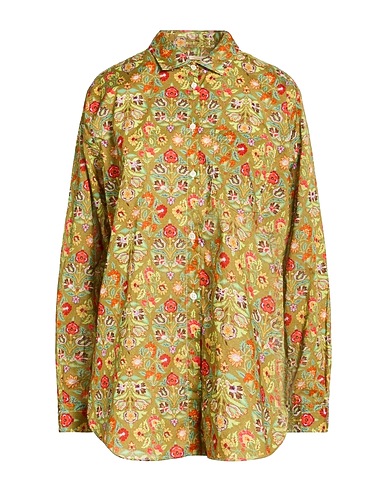 MASSIMO ALBA Hemden und Blusen mit Blumen 100% Baumwolle