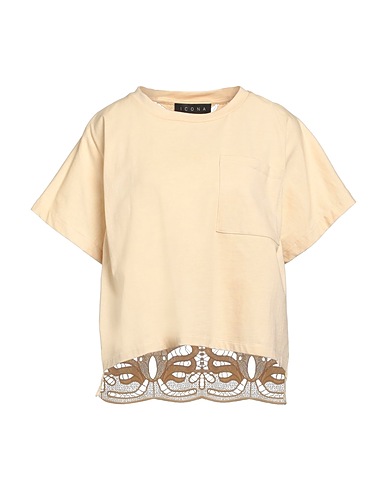ICONA by KAOS Top Beige 100% Cotton