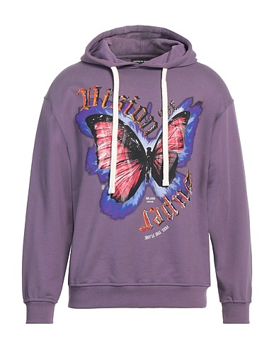 VISION OF SUPER Hoodie Malve 100% Baumwolle, Elastan