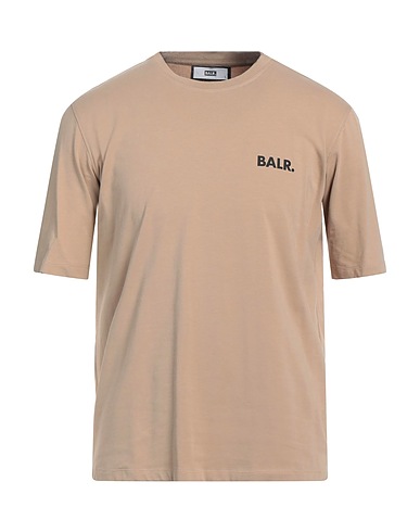 BALR. T-shirt Beige 95% Cotton, 5% Elastane