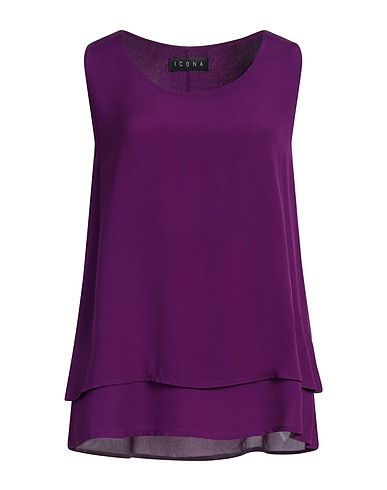 ICONA by KAOS Top Mauve 100% Viscose